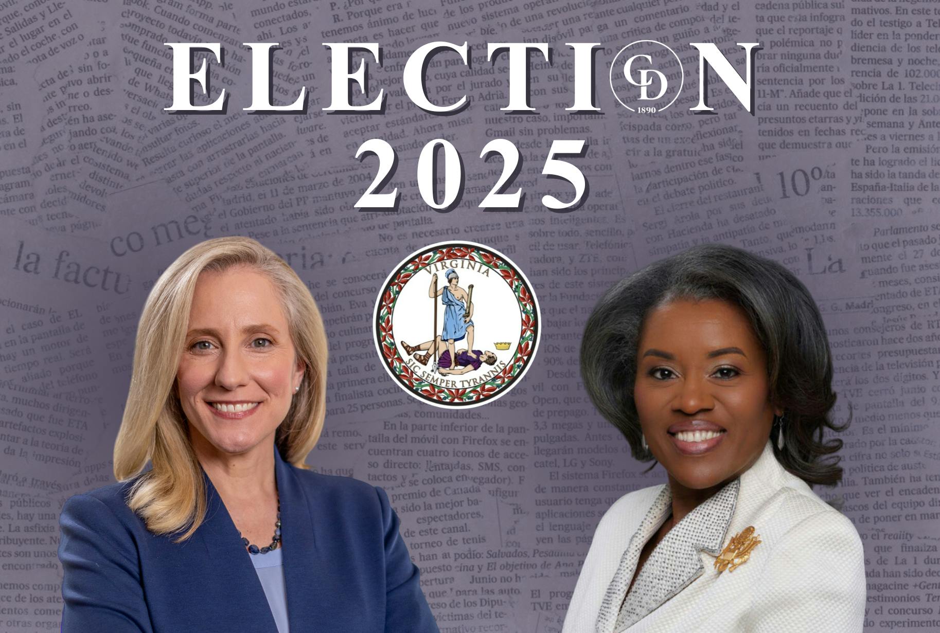 The Cavalier Daily will provide live coverage of the 2025 Virginia gubernatorial election between Abigail Spanberger and Winsome Earle-Sears.