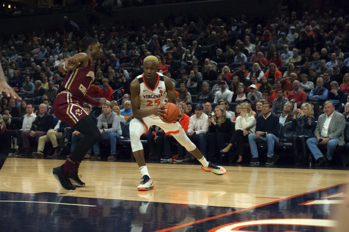 Diakite was one of five Cavaliers to score in double figures against Boston College, finishing the game with 10 points.