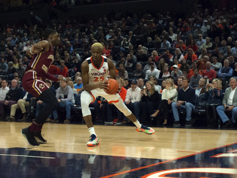 Diakite was one of five Cavaliers to score in double figures against Boston College, finishing the game with 10 points.