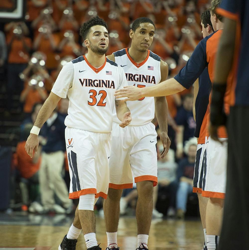 <p>Now in their third year starting together, the backcourt duo of Malcolm Brogdon and London Perrantes continues to improve.</p>