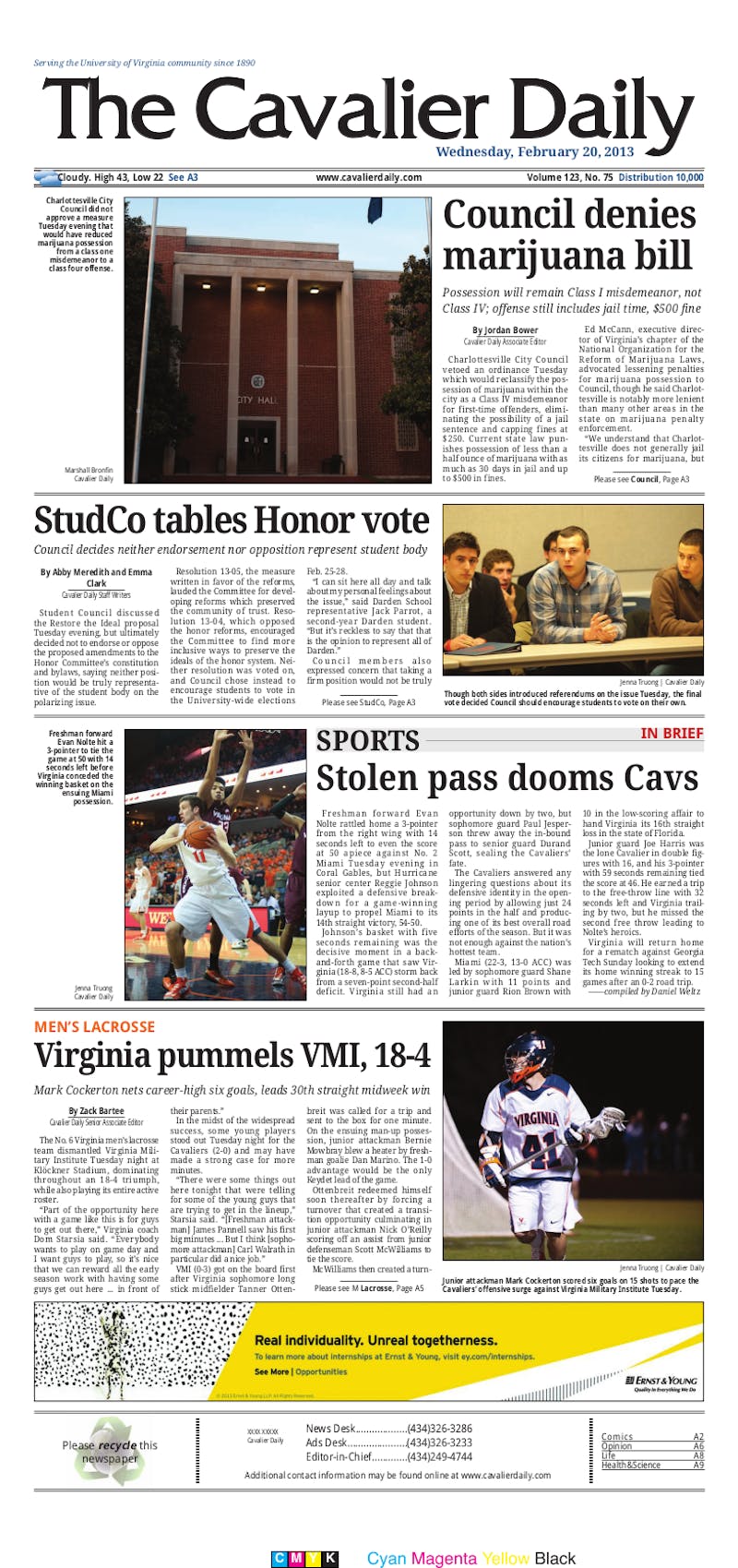 Wednesday, February 20, 2013