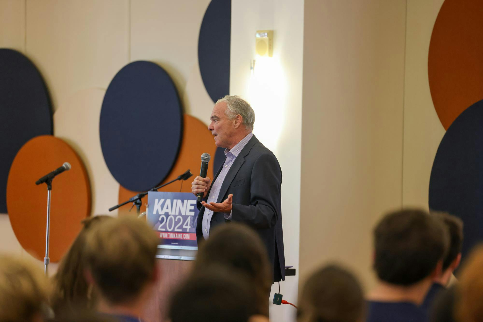 Kaine, a Democrat, has represented Virginia in the United States Senate since 2012.