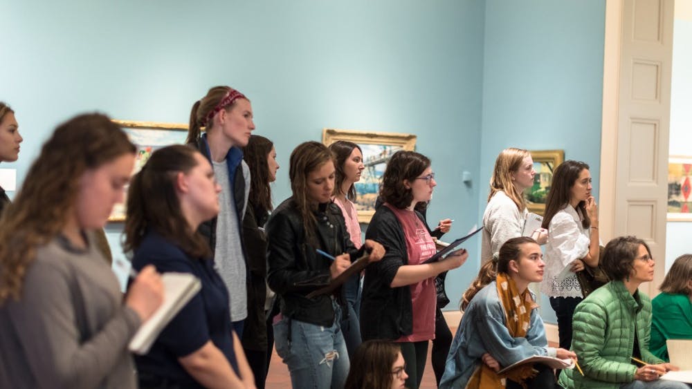  This year, the Fralin celebrates the 30th anniversary of its Student Docent program.