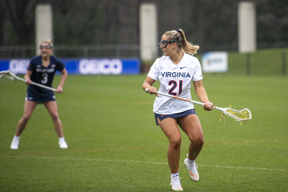 <p>Junior attacker Kate Miller recorded 43 points for the Cavaliers in 2023 and will be crucial for the team again this season.</p>