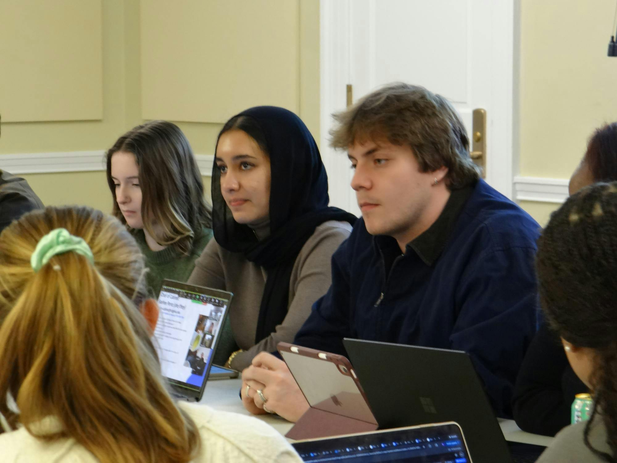 Student Council general body meeting, photographed Jan. 12. 