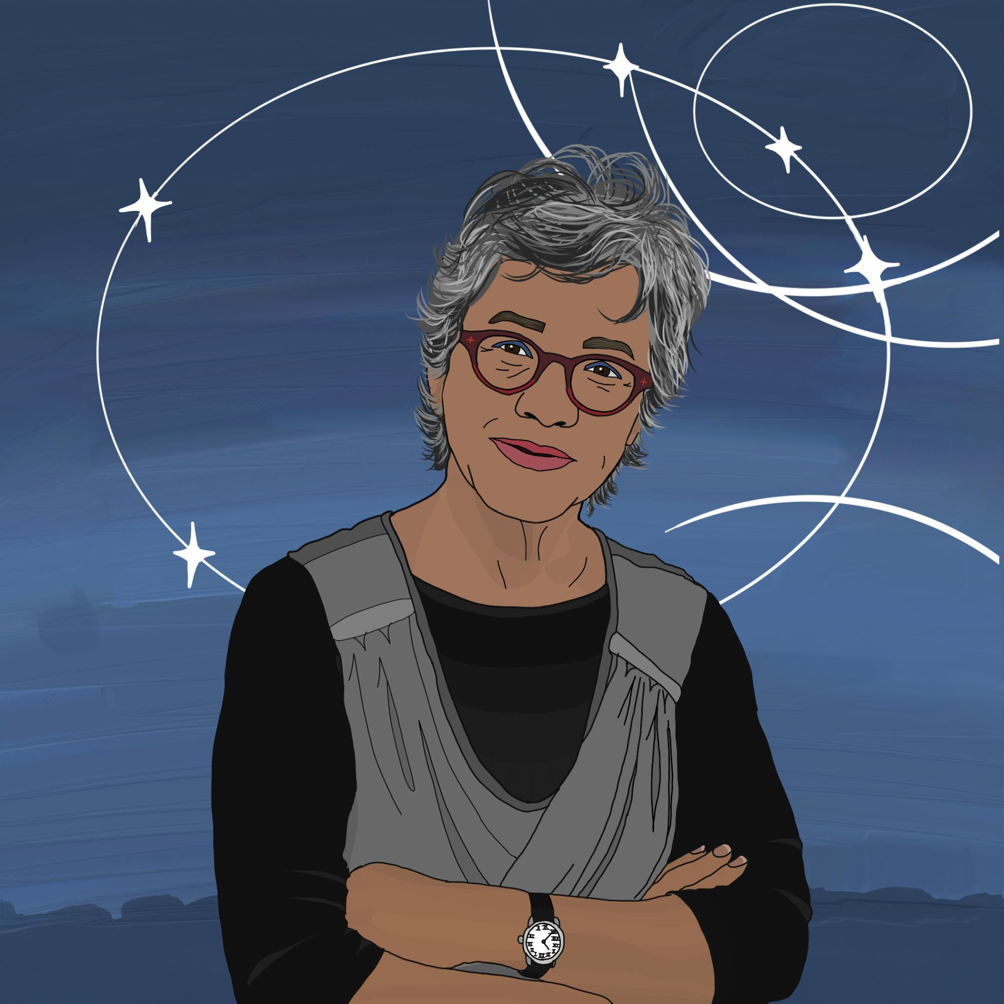 Cristina Rivera Garza read from her work as a Rea Visiting Lecturer in Fiction on Feb. 20 in the Rotunda Multipurpose room. 