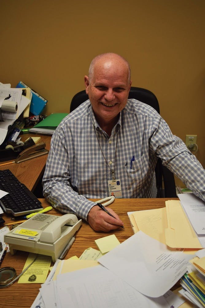 SDAC Director Dr. Robert Diamond says his favorite part of his job is working with students who display willingness to listen to suggestions and work to improve.