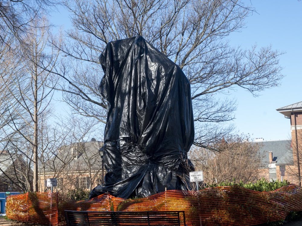 When City Council first ordered the statues to be covered, it did not set a date for the tarps’ removal.