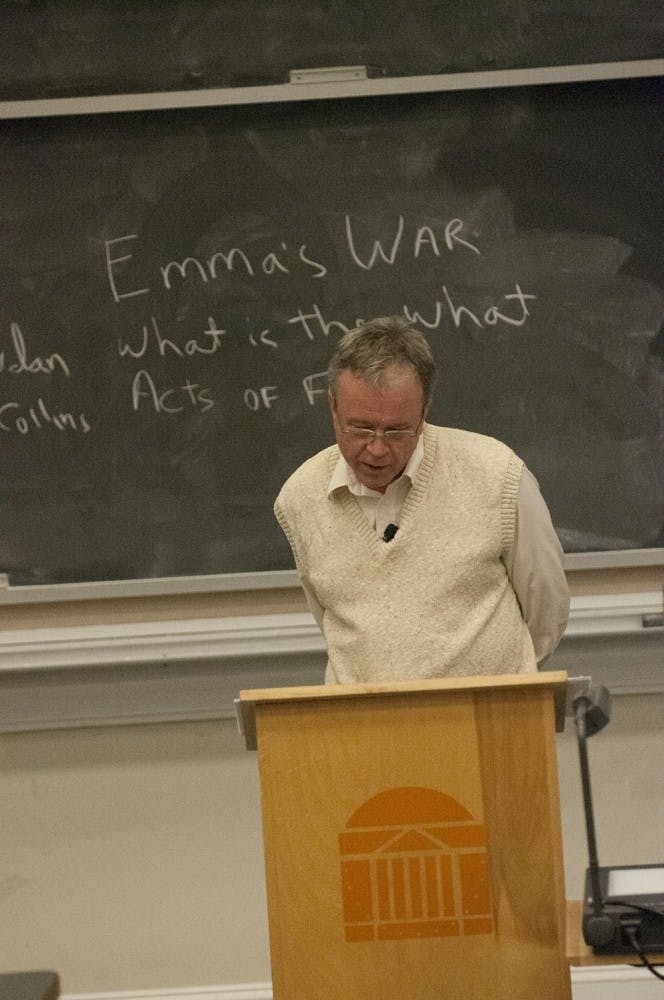 	United States Ambassador Designate Larry André (above) spoke to students in Clarke Hall Tuesday night.