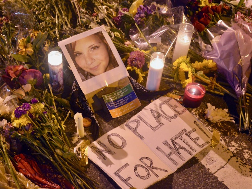 Heather Heyer was killed when a car plowed through a crowd near the Charlottesville Downtown Mall Saturday.&nbsp;