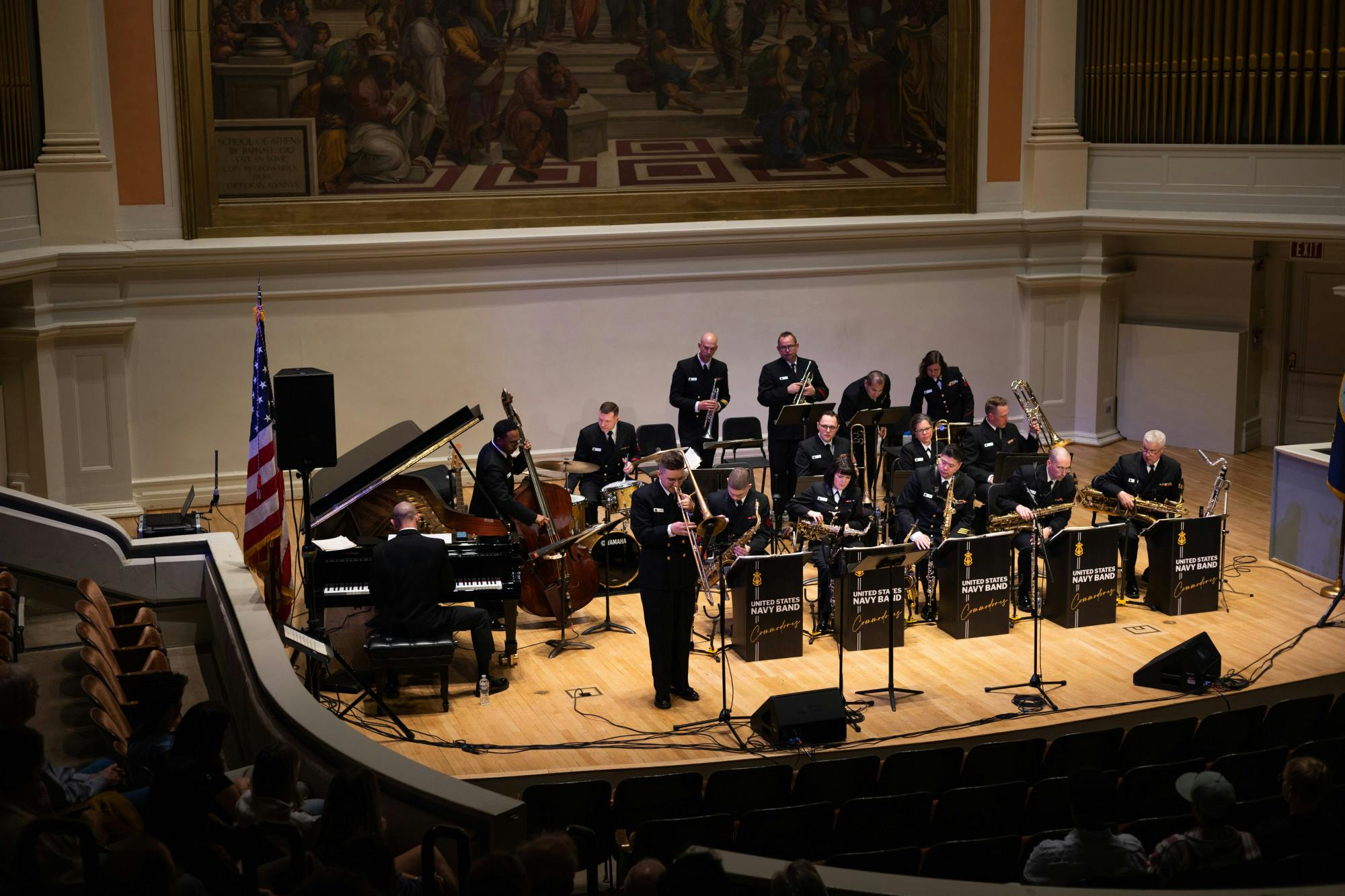 Serving the nation since 1969, The Commodores continue the jazz big band legacy with some of the most qualified musicians in the world.