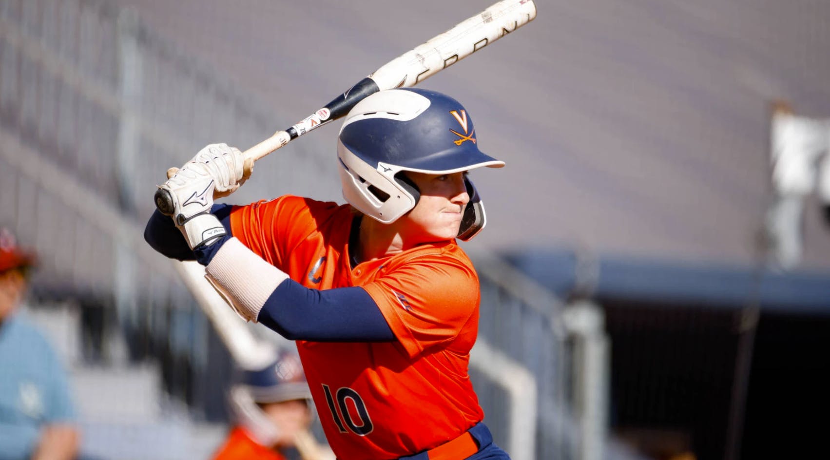 Jade Hylton bashed her 35th career home run, putting her one away from breaking the Virginia career home run record.