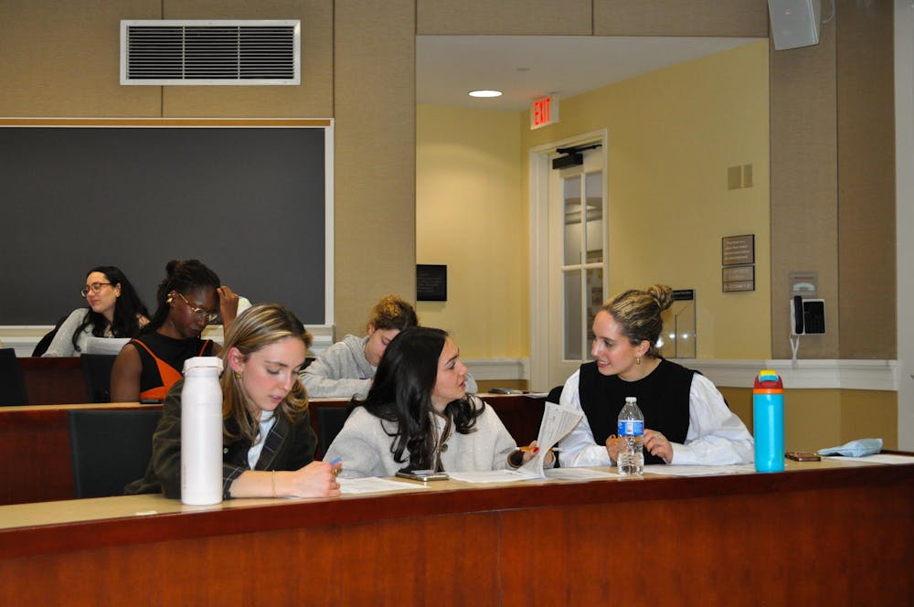 <p>Established in 2024, the University's chapter of WE brings its mission to life by hosting keynote speaker events, professor-led seminars and networking panels.</p>