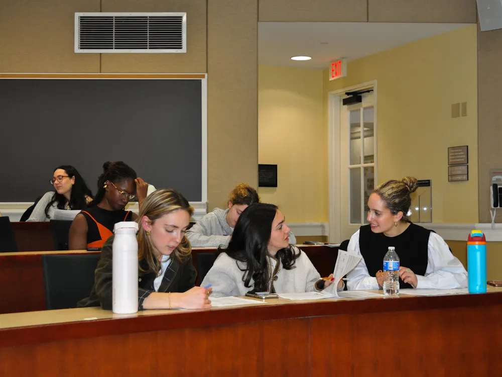 Established in 2024, the University's chapter of WE brings its mission to life by hosting keynote speaker events, professor-led seminars and networking panels.