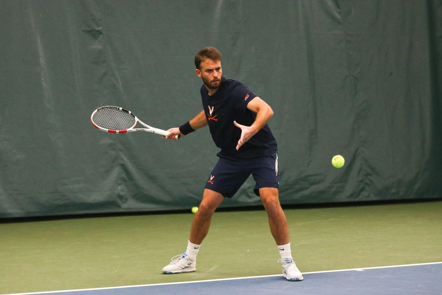 Virginia graduate student Bar Botzer picked up a dominant win against Ball State, playing in the No. 1 singles spot.