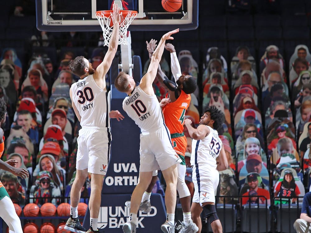 Senior forwards Jay Huff and Sam Hauser will certainly play a key role in Virginia's pursuit of a second national title. 