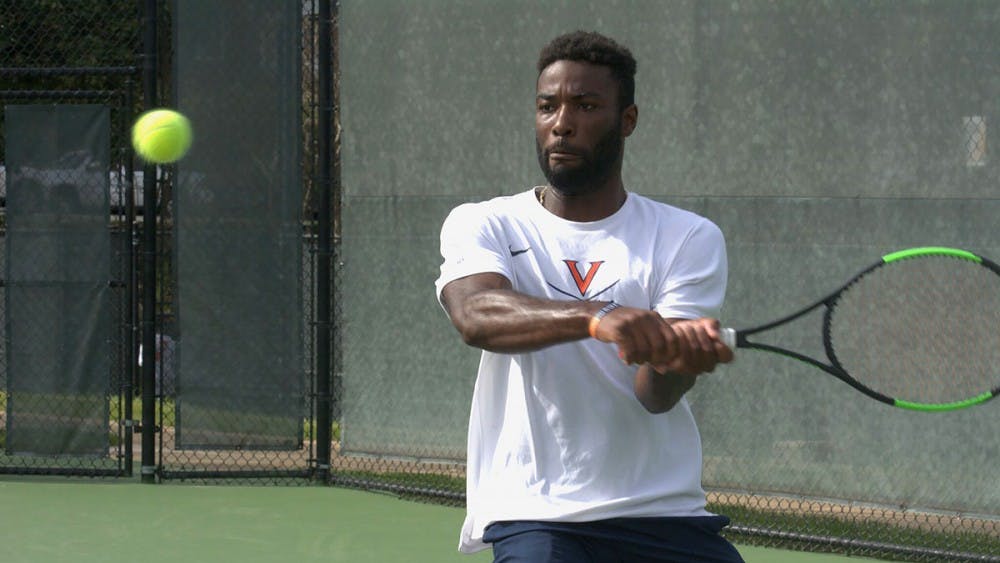 Freshman Matthew Lord picked up Virginia's sole point on court five in the 4-1 loss to No.1 Wake Forest.&nbsp;