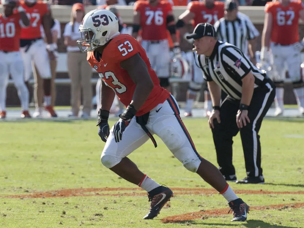 Junior middle linebacker Micah Kiser headlines a Cavalier defense tasked with slowing an explosive Louisville offense Saturday.