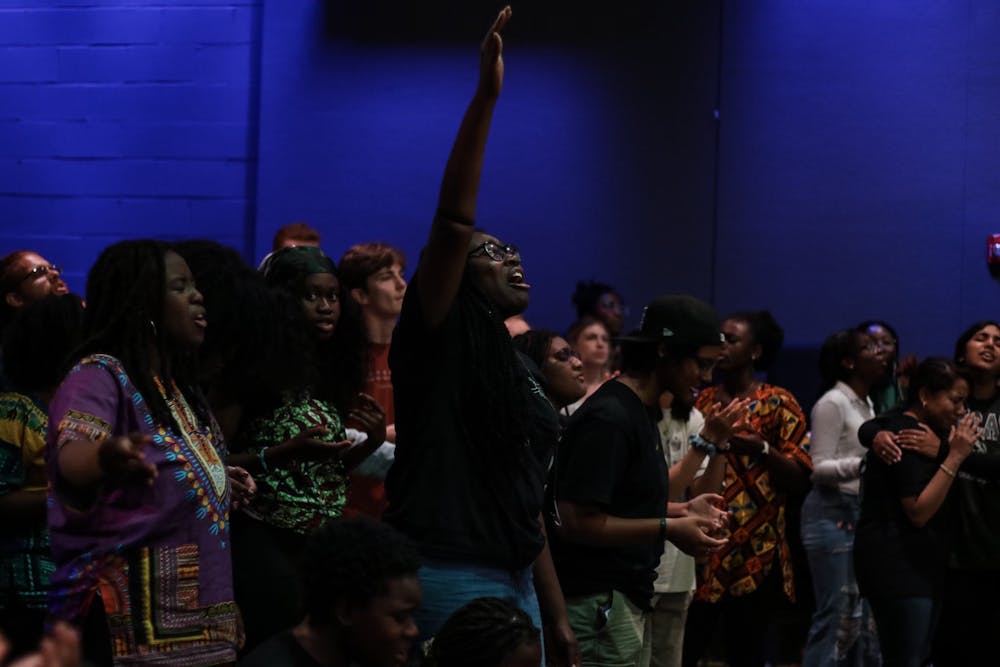 <p>With a mission of heartfelt religious expression and cultural connection through various forms of art, over 80 students participate in Yahweh Night as instrumentalists, executives, tech crews and volunteers.</p>