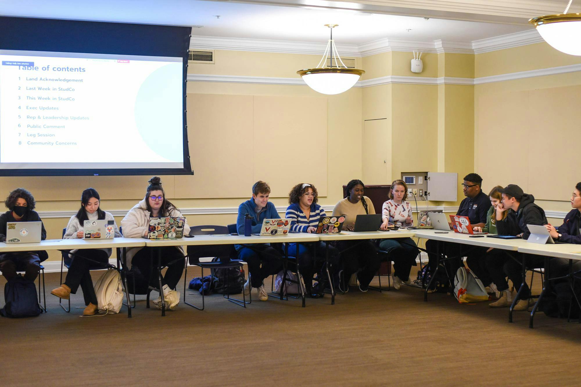 At Tuesday’s meeting, Dickerson said many of his goals fall under the idea of expanding the services he provided as chief of support and access services.