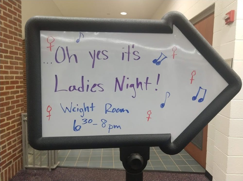 <p>Over 200 students attended IM-Rec's Ladies Night, hosted at the AFC.&nbsp;</p>