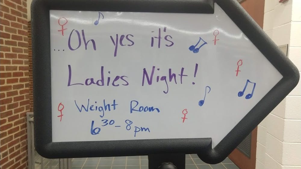 Over 200 students attended IM-Rec's Ladies Night, hosted at the AFC. 