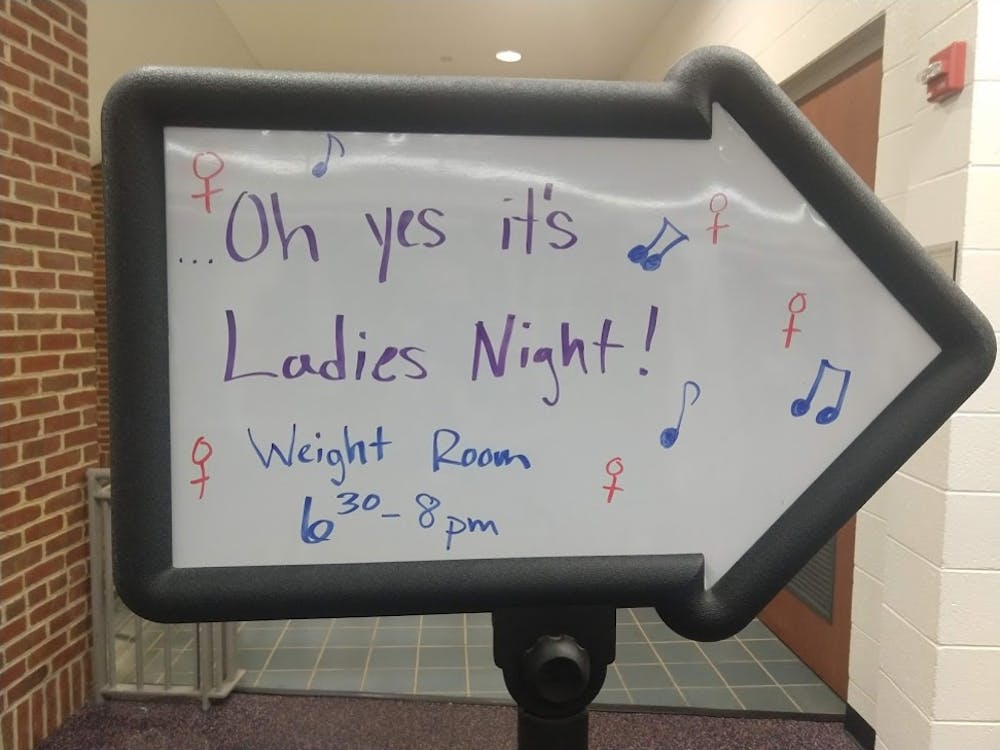 Over 200 students attended IM-Rec's Ladies Night, hosted at the AFC. 