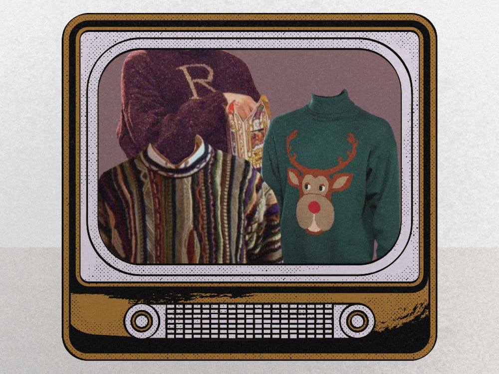 A stylish sweater is a proper festive fit for any winter occasion