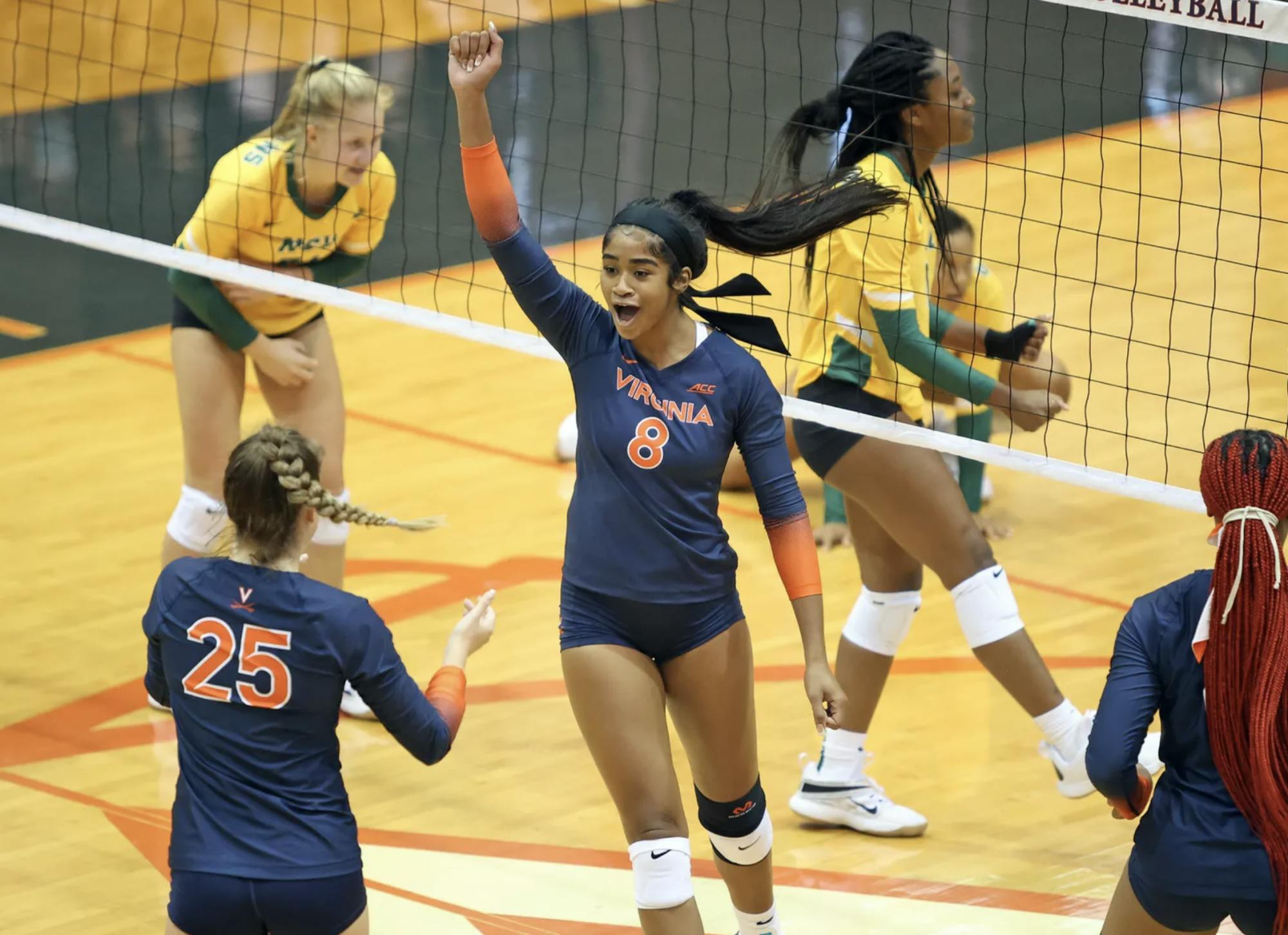 Graduate middle blocker Alana Walker is already making her impact known on the team.