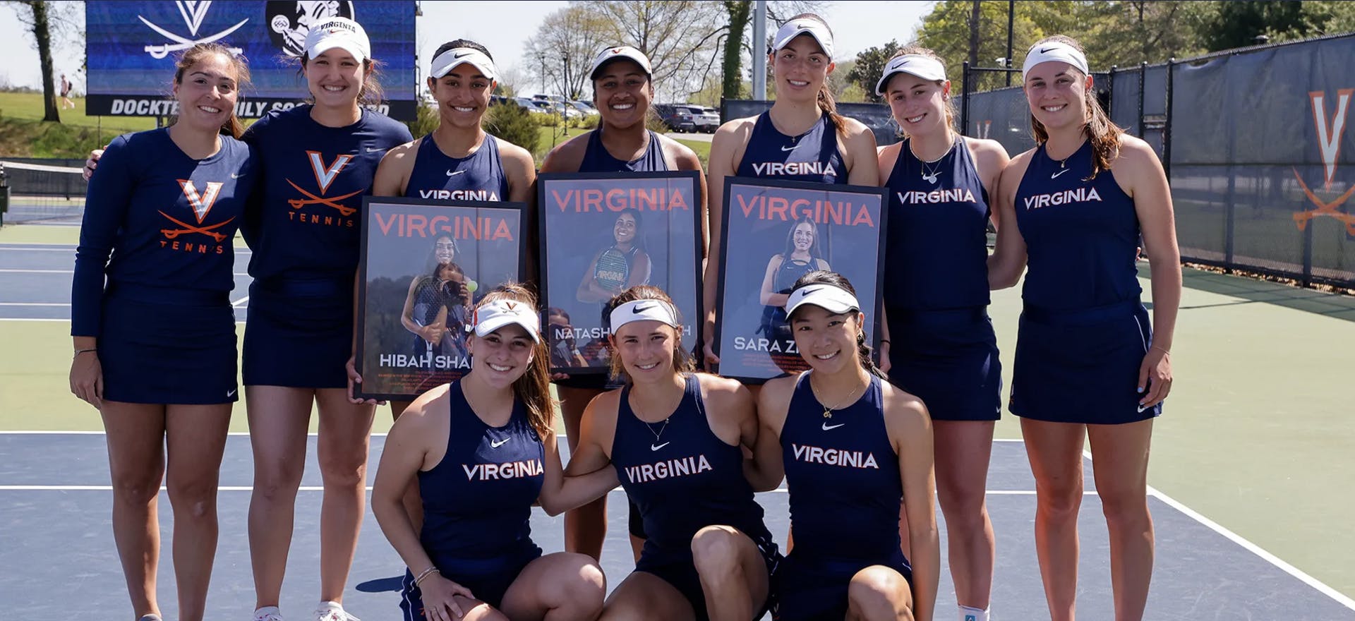 To close out the regular season, Virginia hosted Florida State Sunday in a Senior Day match. In honor of their graduating players, Virginia claimed victory to close out the regular season undefeated at home.