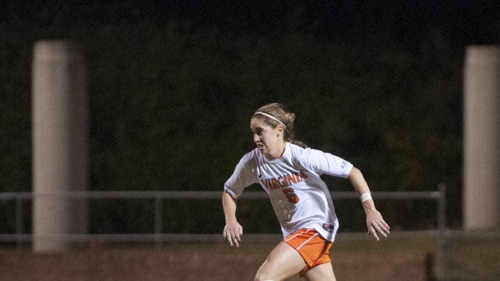 	Junior midfielder Morgan Brian leads the Cavaliers in points, with 12 goals and 14 assists