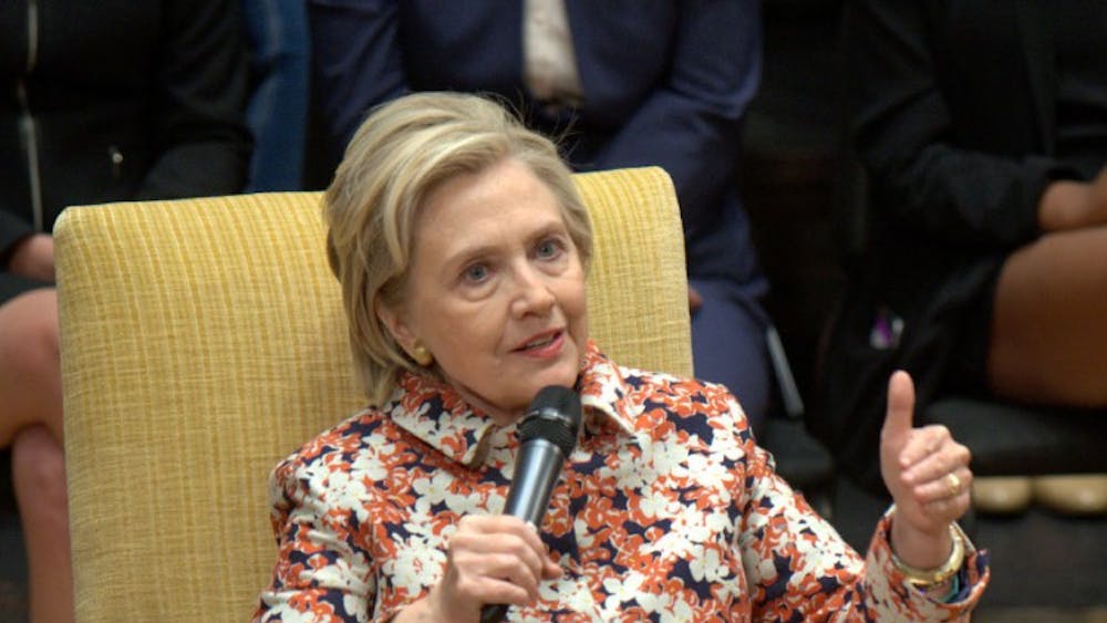 Hillary Clinton's address did not reach its full potential because the audience space was so limited.