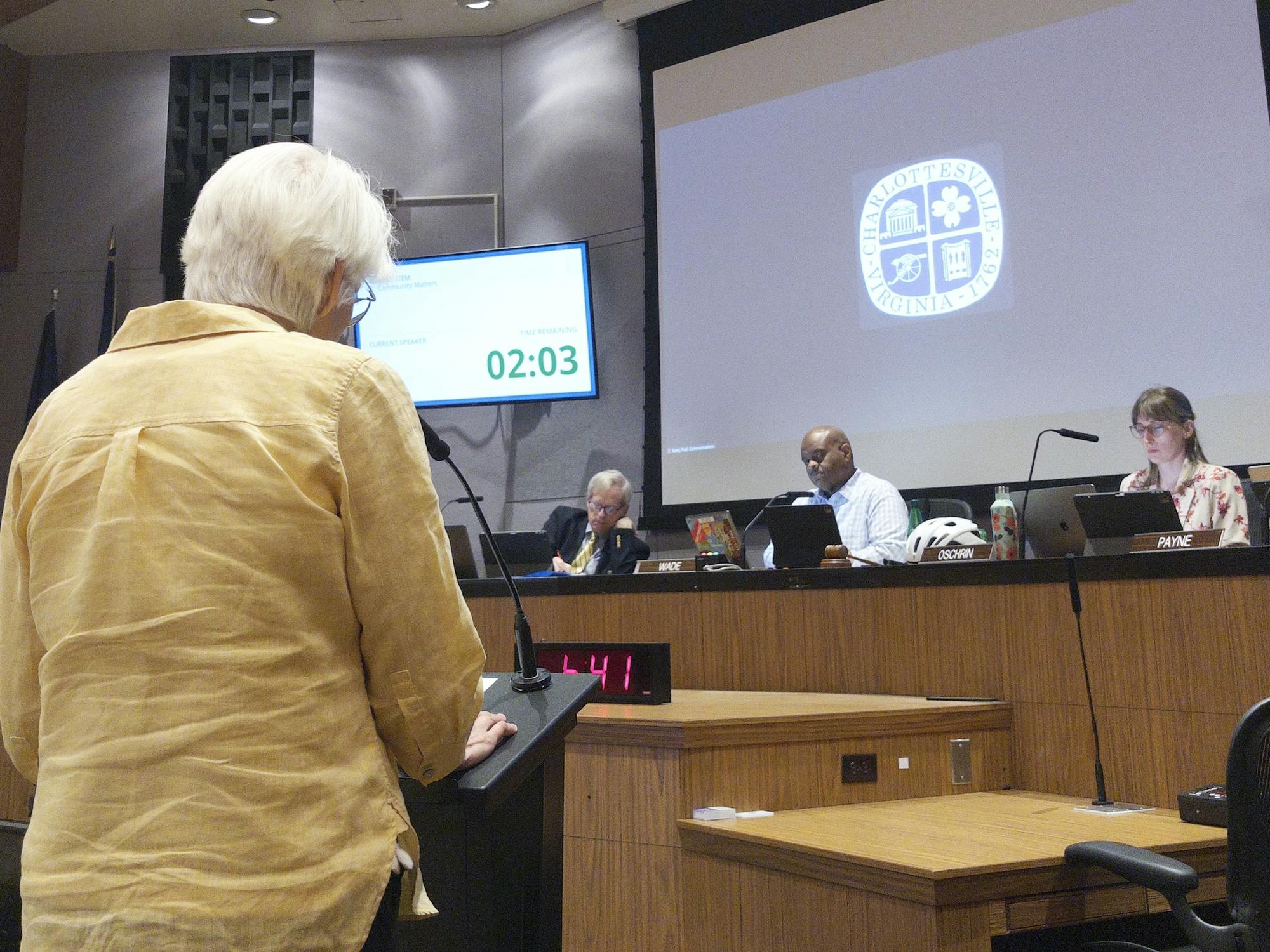 A City Council meeting took place June 1.