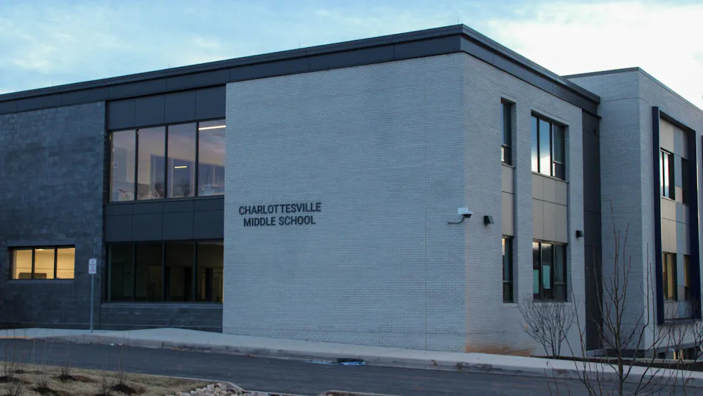 Charlottesville Middle School, photographed Feb. 24, 2026.