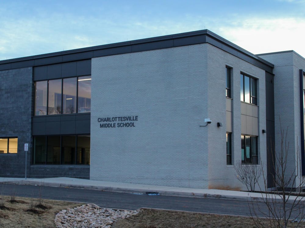 Charlottesville Middle School, photographed Feb. 24, 2026.