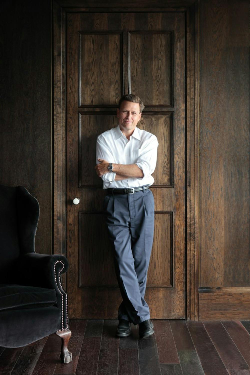 	<p>Bestselling author and U.Va. Law alumnus David Baldacci spoke at the Omni Hotel on March 20th for Virginia Festival of the Book. </p>