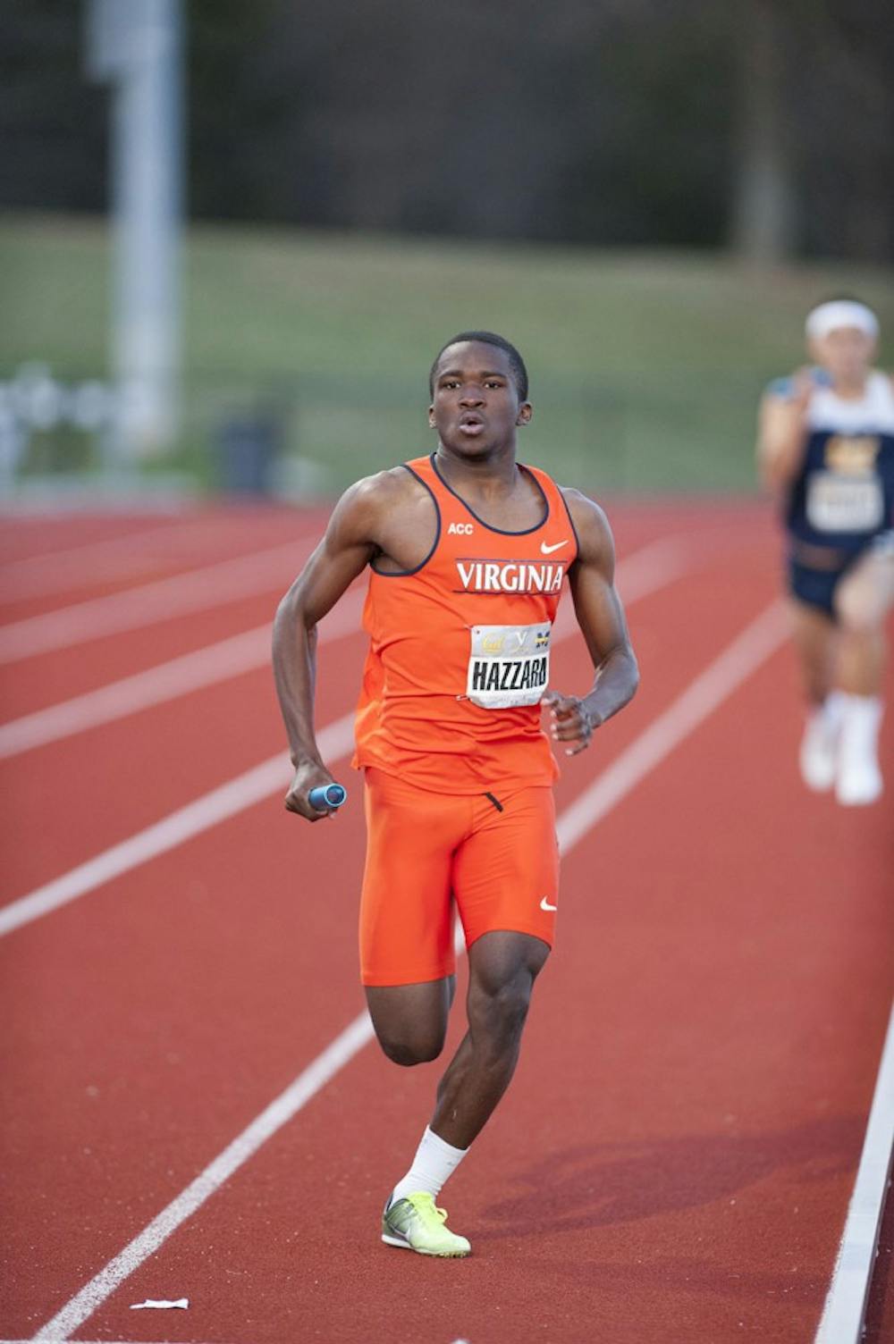 	<p>Junior Payton Hazzard won both the 200 and 400-meter dashes Saturday, as well as running anchor on the first-place men&#8217;s 4&#215;400-meter relay. His 46.93 mark in the 400-meter dash is among the top-five fastest national times this season.</p>