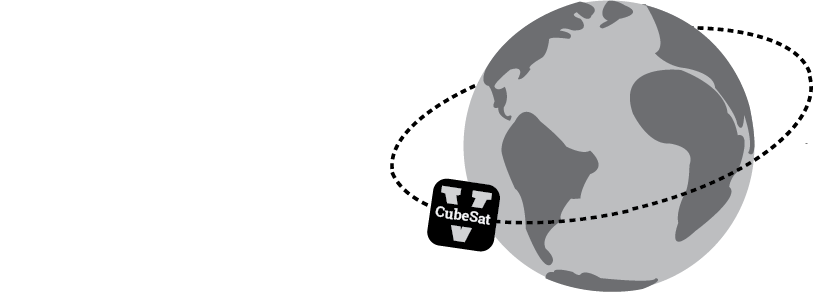 The CubeSat will measure atmospheric drag as it orbits the Earth.&nbsp;