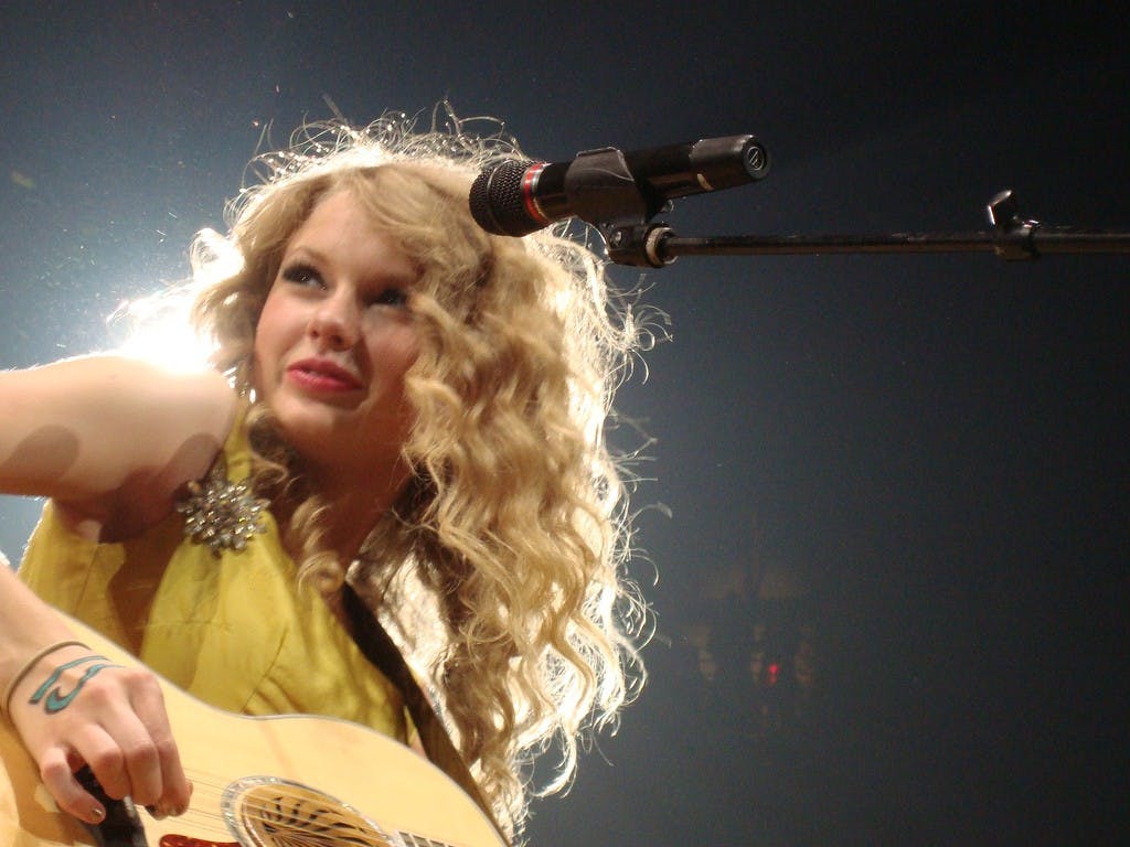 Taylor Swift released her first re-recorded studio album, “Fearless (Taylor’s Version)," on April 9.