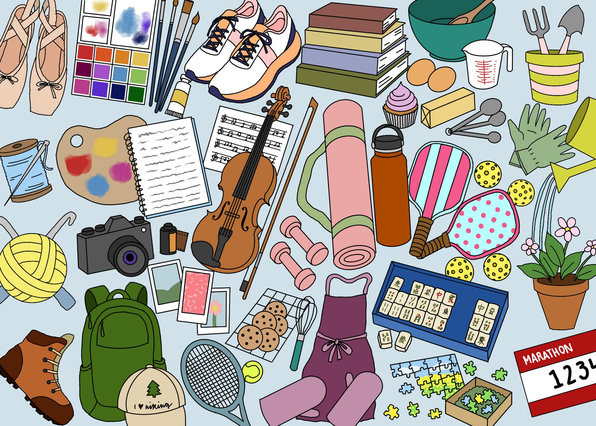 These students felt that analog hobbies — passions that are independent of technology — not only bring entertainment, but also help relieve tension from the prior academic year while passing time over the summer.