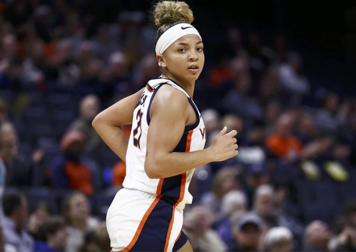 Kymora Johnson became the second player in program history to record a triple-double.