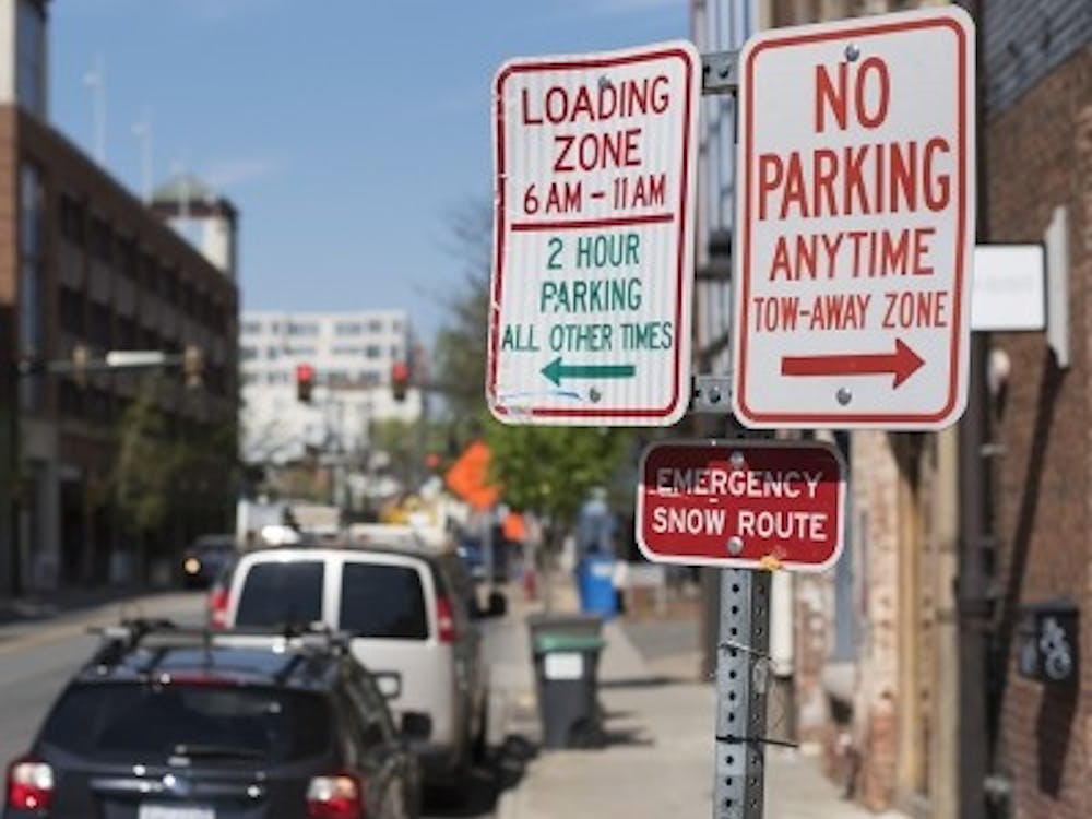 The City will be testing a different system of parking around the Downtown Mall between September 5, 2017, and March 5, 2018.