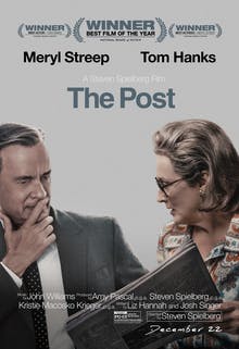 Tom Hanks and Meryl Streep formed an all-star pairing in "The Post."