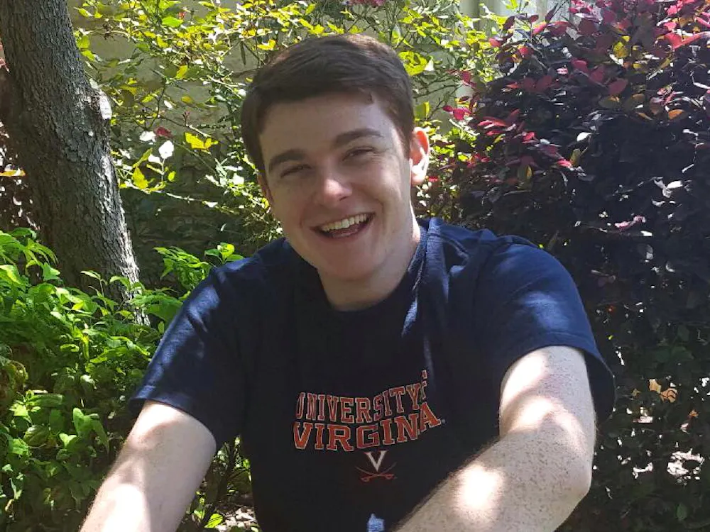 AndyYear: First-yearMajor: Statistics, Economics or MathematicsU.Va. involvement: Cavalier Marching Band, Brown CollegeHometown: Belton, TXIdeal date personality: Funny, smart, a little sarcastic, sports fan, sweet/nice, dog-person, friendlier (I’m quiet and less inclined to talk to someone new)Ideal date activity: “Insert stereotypical thing to do at U.Va.” ‘n chill
Deal breakers? Patriots fan, no sense of humor, closed-minded bigotry, Twenty One Pilots fanDescribe a typical weekend: Generally relaxing, doing some work if really necessary, going out at night or reaping the rewards of U.Va./Charlottesville, CMB-life if we have a game, watching NFL on SundayHobbies: Playing trumpet, fantasy football, other TV/movies, listening to good music (Zeppelin or Springsteen especially)What makes you a good catch? I’m generally calm (stoic, chill, etc.) but when you get to know me I can (try to) be a very fun person to hang out with.What makes you a less-than-perfect catch? I have a blunt, deadpan sense of humor and tone that can come off as rude or insensitive to emotions. (I really don’t like that this is attributed to me but it is true and I have really tried to fix it as much as I can.) Also, I’m super quiet.What is your spirit animal? ElephantWhat's your favorite pick-up line? “Are you a magician? Because whenever I look at you, everyone else disappears!”Describe yourself in one sentence: I’m quiet but I’m a really fun person when you get to know me, promise.