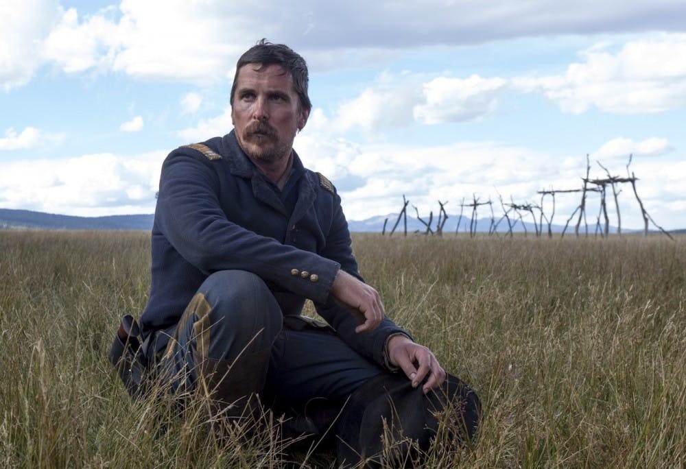 <p>“Hostiles” stars Christian Bale embodies romanticized virility as the strong, silent Joseph Blocker — a racially intolerant captain.</p>
