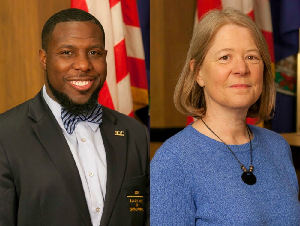 <p>Charlottesville City Council members Wes Bellamy and Kristin Szakos both led the efforts to draft the resolution for stricter gun&nbsp;controls.</p>