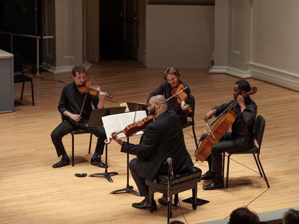 The four musicians — violist Devin Moore, violinists Adrian Steele and Phoenix Avalon and cellist Joshua McClendon — approached each piece with clarity and precision