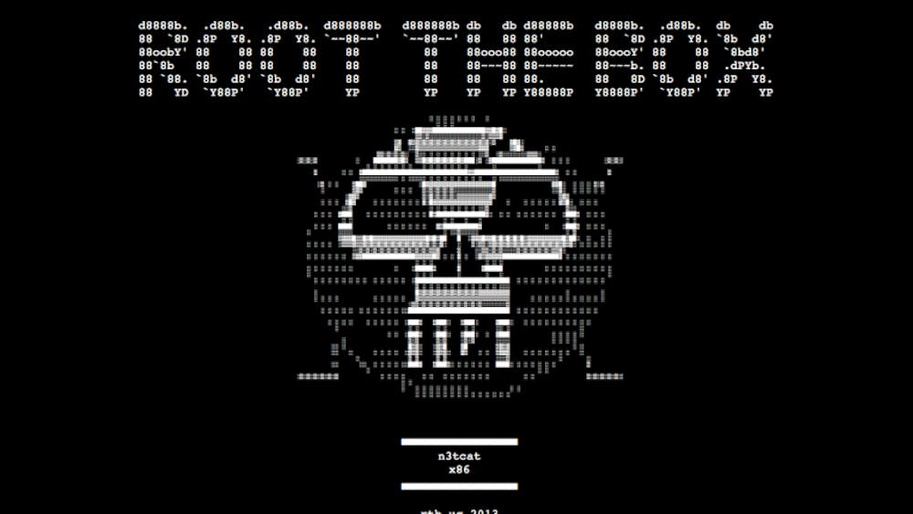 	An anonymous hacker under the name “Root the Box” caused the University’s main webpage to redirect to a picture of the group’s logo, a pixelated white skull on a black background, before going to the @R00tTh3B0x twitter feed Monday night.