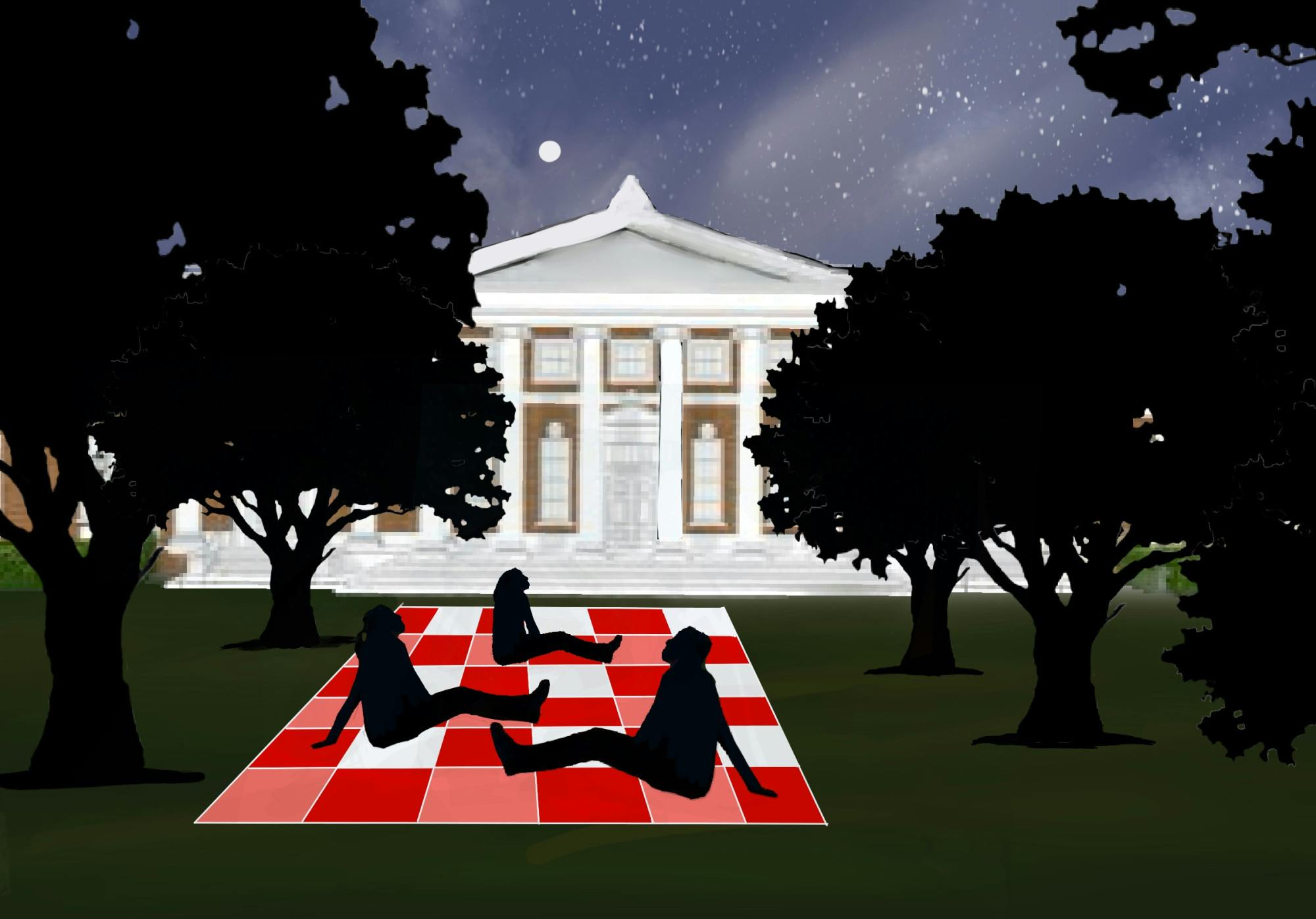 Looking up at the stars is one of those activities you can do in conversation and just as easily in silence. Relax in the fresh air on a clear night with a friend and bathe in silence.