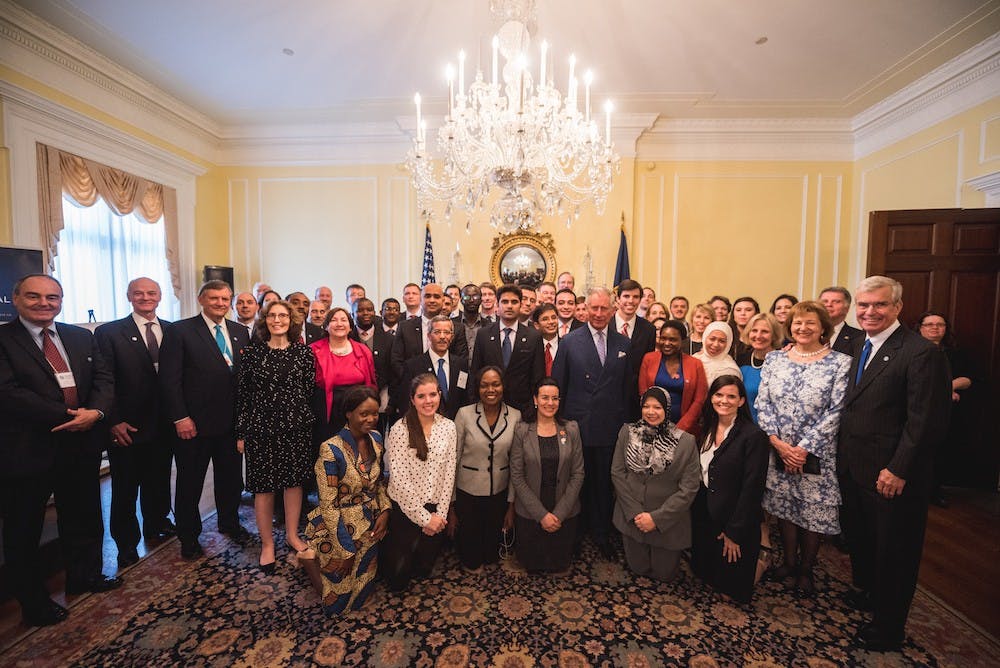 The forum addressed issues relating to law and the economy, gender equality, climate change and conflict. Photo by Nathan Mitchell, Presidential Precinct.